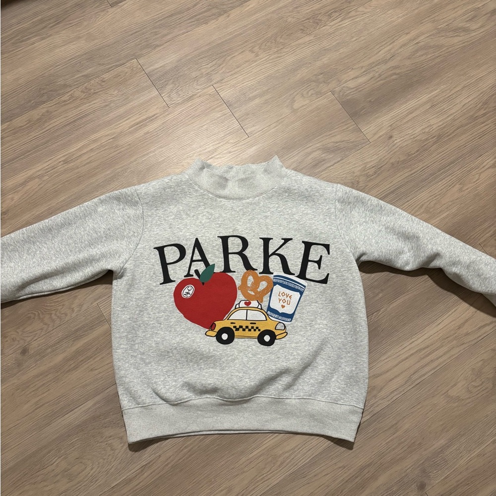 PARKE NYC pop up drop Gray Women's mock neck s/m